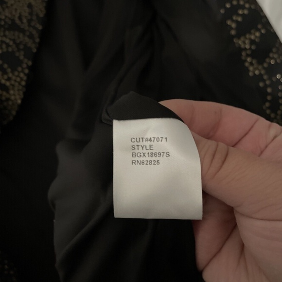 NEW $388 Tadashi Shoji [ XL ] Pollux‎ Droplet Oversized Jacquard Coat - Picture 5 of 16